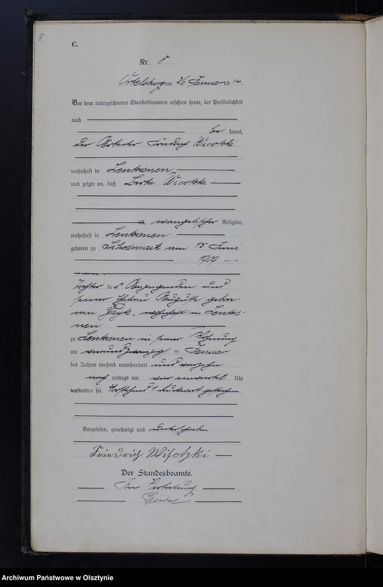 image.from.unit.number "Sterbe-Haupt-Register Nr 1 - 200"