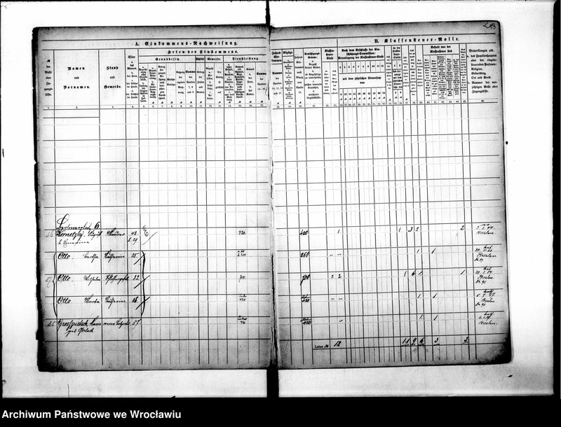 image.from.unit.number "Klassensteuerrolle nebst Eikommens - Nachweisung"