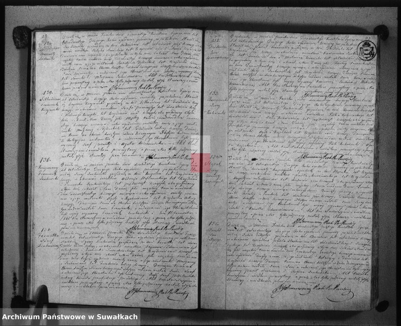 Obraz 19 z jednostki "Księga duplikat urodzonych, zaślubionych i umarłych w parafii puńskiey roku 1842"