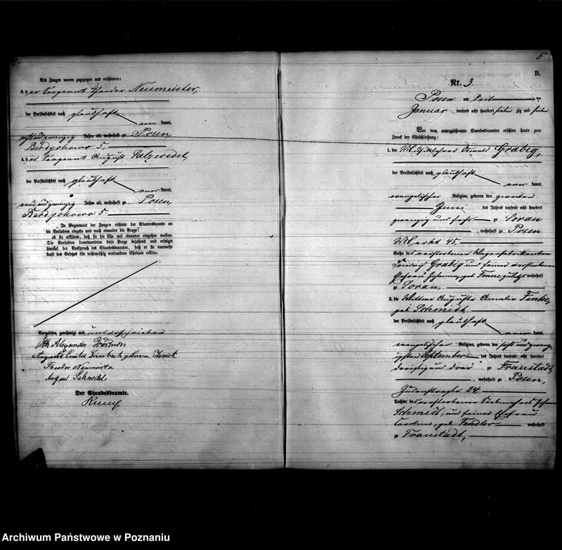 Obraz 5 z jednostki "Księga małżeństw"