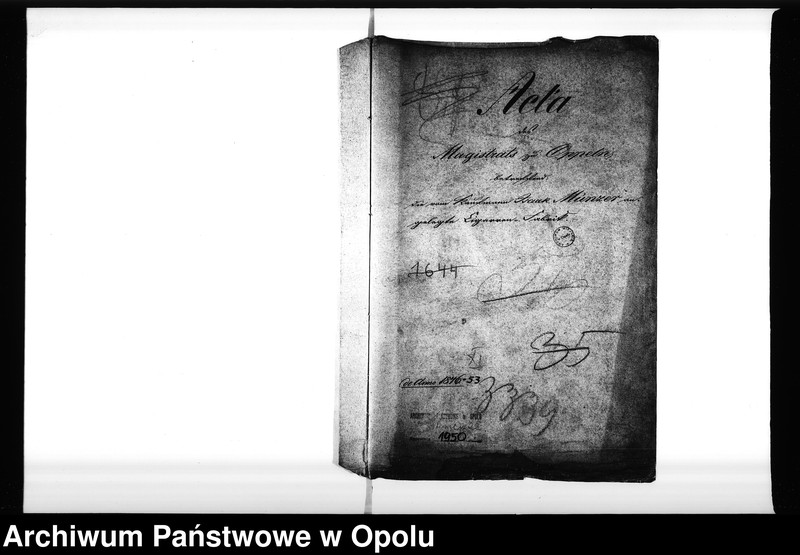 Obraz 4 z jednostki "Acta des Magistrats zu Oppeln betreffend: die vom Kaufmann Isaak Münzer angelegte Cigarren-Fabrik de Anno 1846"