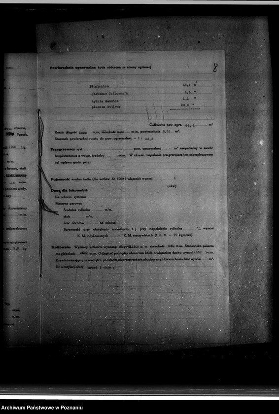 Obraz 12 z jednostki "Gorzelnia Majętności Gościeszyn powiat wolsztyński własność Hr Z. Kurnatowskiego nr woj. kotła 4958"