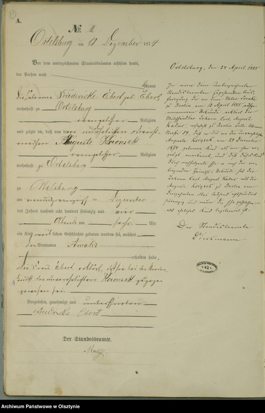 image.from.unit.number "Haupt-Geburts-Register Nr 1 - 11"