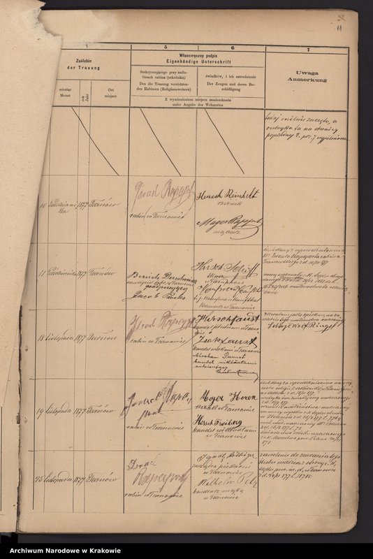 image.from.unit.number "Księga małżeństw"