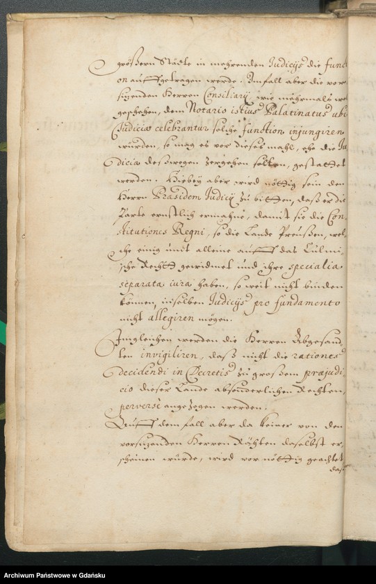 image.from.unit.number "Recesy Stanów, między innymi sejm w Warszawie 25 X - 10 XII 1646"
