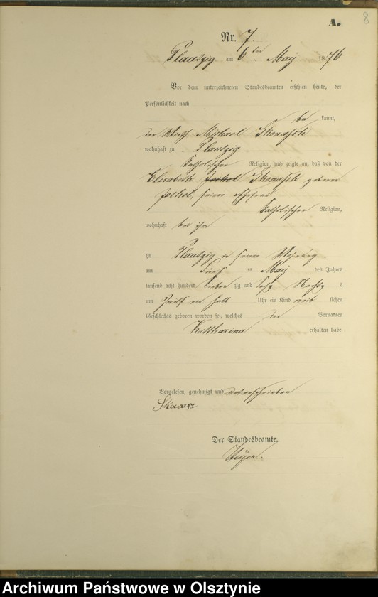 image.from.unit.number "Geburts-Haupt-Register Nr 1 - 21"