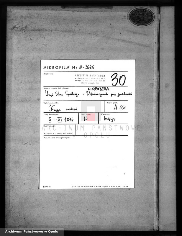 image.from.unit.number "Geburts-Haupt-Register für des Standes Amt Winzenberg 1874"