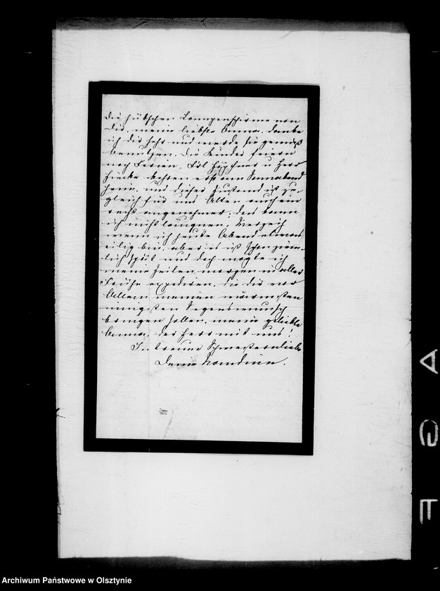 image.from.unit.number "/Ferndinadine Gfin Hahn- Kuchelmiss geb. Gfin Bernstorff an ihre Schwägerin Anna Gfin Lehndorff geb. Hahn/"