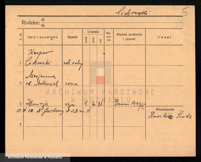 Obraz 7 z jednostki "Cichoń - Cieloszyk"