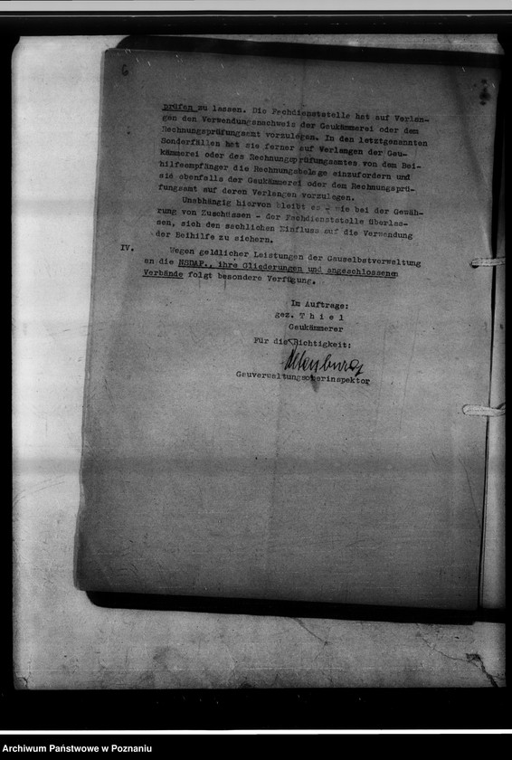 Obraz 10 z jednostki "Rundschreiben der Gaukämmerei - 1944."