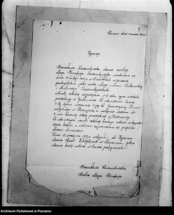 Obraz 13 z jednostki "/Podanie o dopuszczenie do egzaminu pielęgniarskiego/"