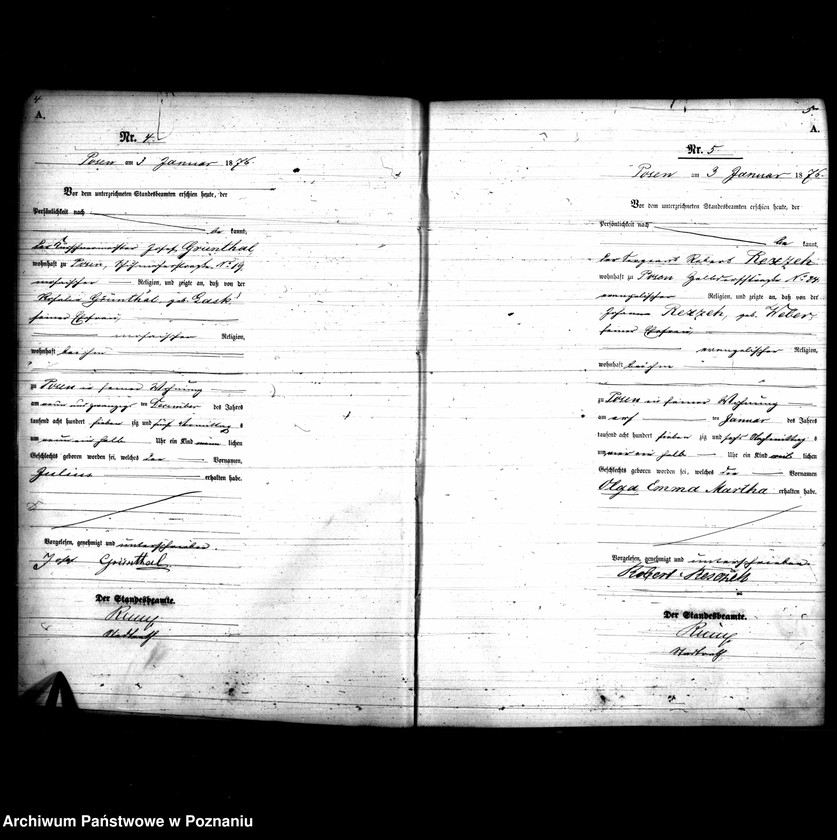 Obraz 5 z jednostki "Księga urodzeń"