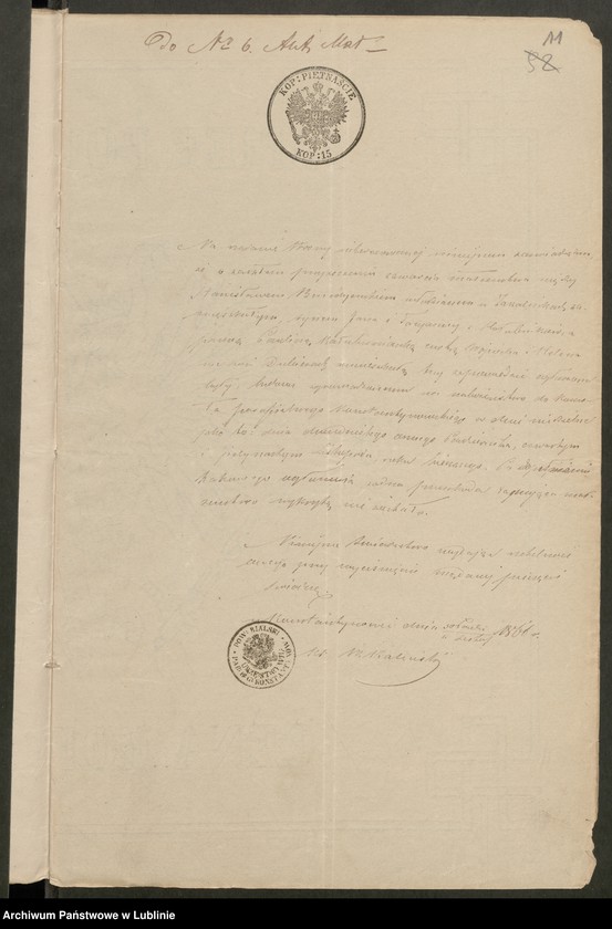 image.from.unit.number "Alegaty do ksiąg urodzeń, małżeństw i zgonów z lat 1865 – 1869"