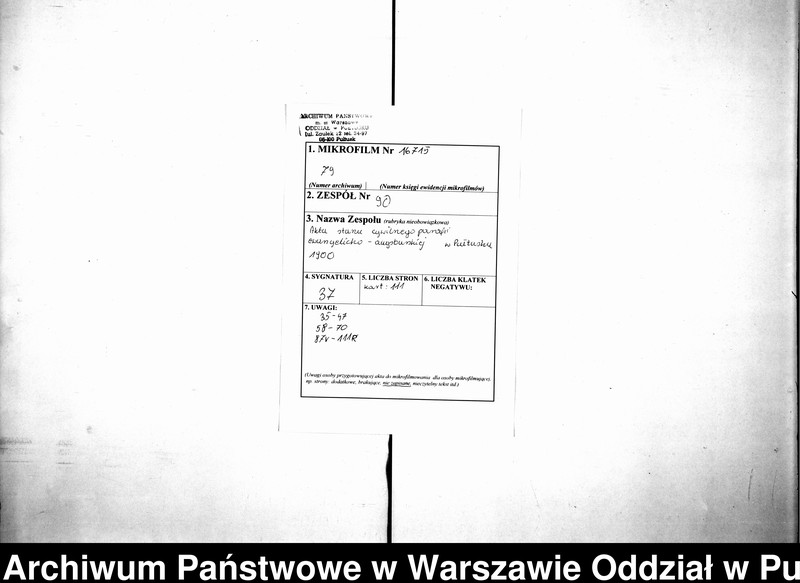 image.from.unit.number "Akta urodzeń, małżeństw i zgonów"