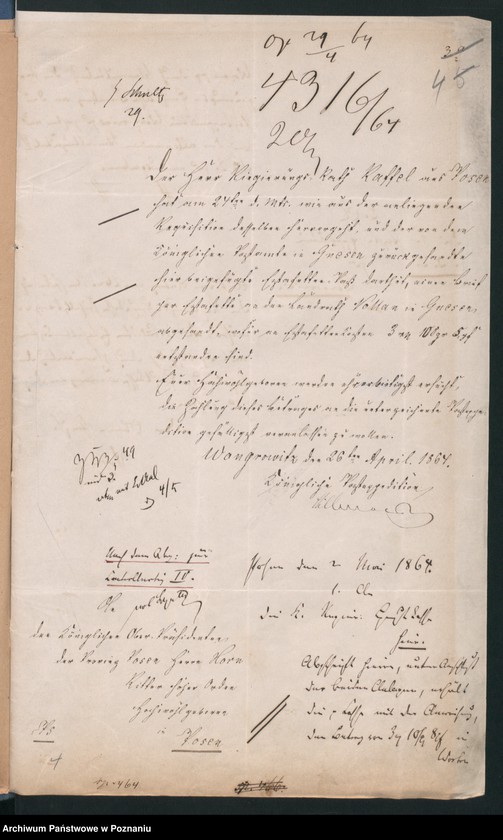 image.from.unit.number "Der Uebertritt polnischer und diesseitiger Untertanen auf preussisches und jenseitiges Gebiet während der polnischen Insurrektion und die dagegen getroffenen Massnahmen."