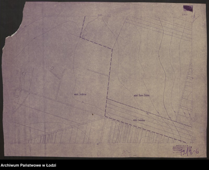 Obraz 6 z jednostki "Plan m. Łodzi 1: 2000. Sekcja SW 8"