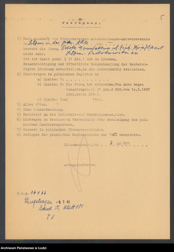 Obraz 7 z jednostki "Icek Brajtbort – sprzedaż kapeluszy i chustek"