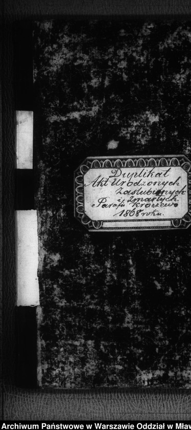image.from.unit.number "Akta urodzeń, małżeństw, zgonów"