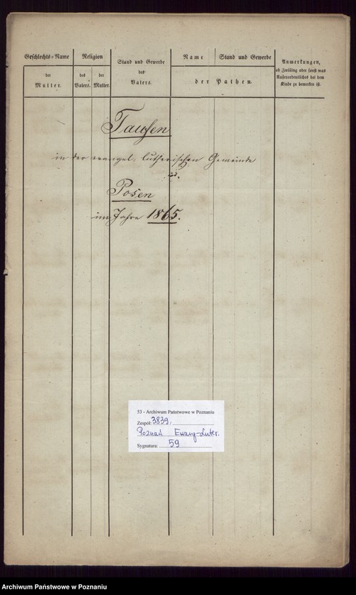 Obraz 2 z jednostki "Taufen"