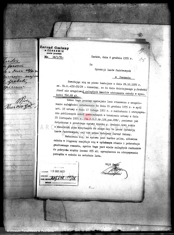 Obraz 19 z jednostki "Zaległe podatki majątku państwowego Pawłowice"