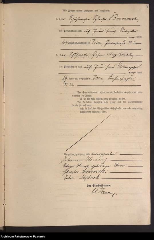 Obraz 8 z jednostki "Księga miejscowa małżeństw tom II [Rejestr główny małżeństw]"