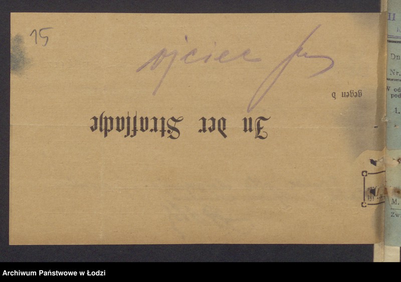 Obraz 17 z jednostki "Aron Warhaft - sprzedaż towarów manufakturowych i przędzy"