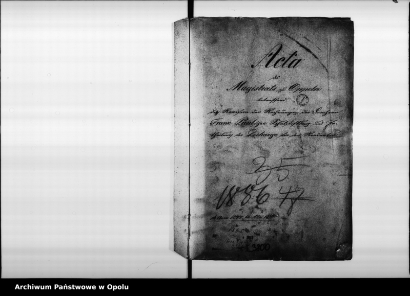 Obraz 4 z jednostki "Acta des Magistrats zu Oppeln betreffend: die Revision der Rechnungen der Domherr Franz Paulschen Schulstiftung und Erteilung der Decharge für den Rendanten de Anno 1844 bis Mai 1853"