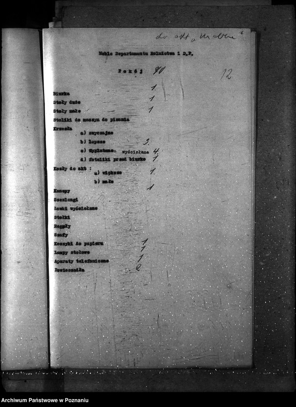 Obraz 16 z jednostki "Sprawy gospodarcze-ogólne meble"