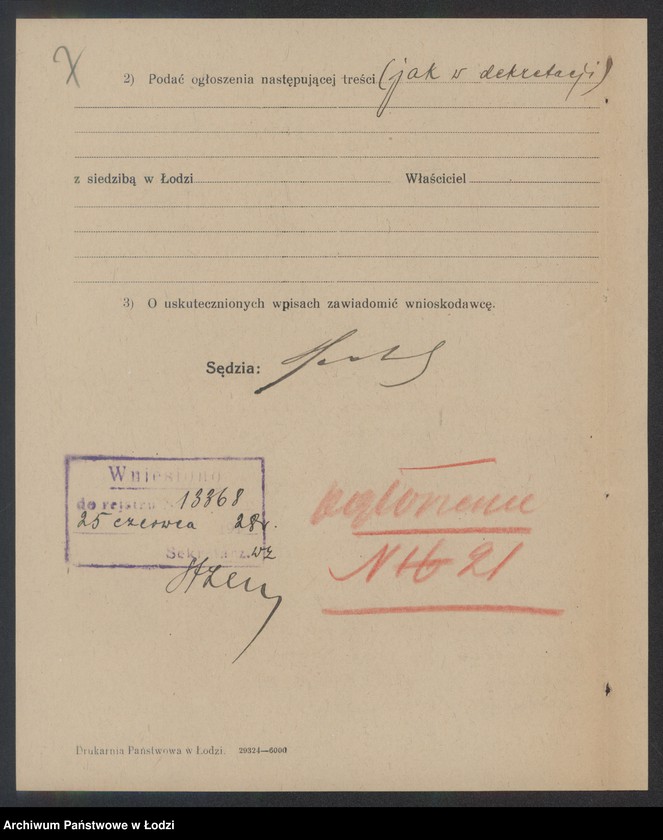 Obraz 9 z jednostki "Chaim Hersz Kruk – sprzedaż manufaktury"