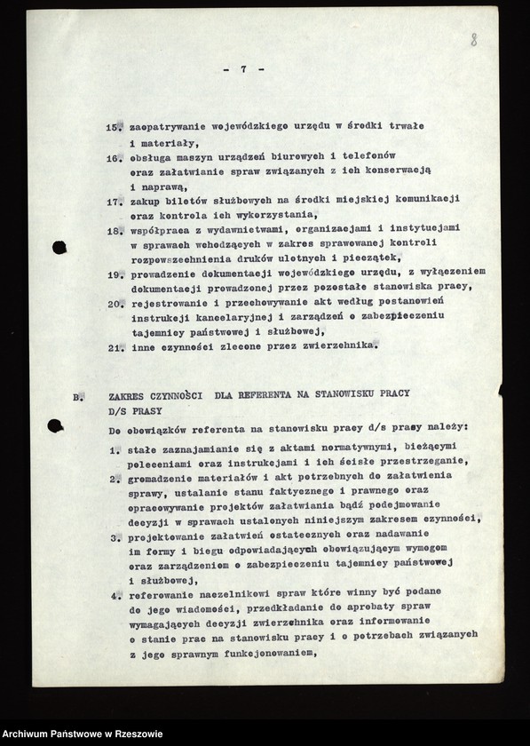 image.from.unit.number "Instrukcje i pisma okólne Naczelnika WUKPPiW [Wojewódzki Urząd Kontroli Prasy, Publikacji i Widowisk]w Rzeszowie"