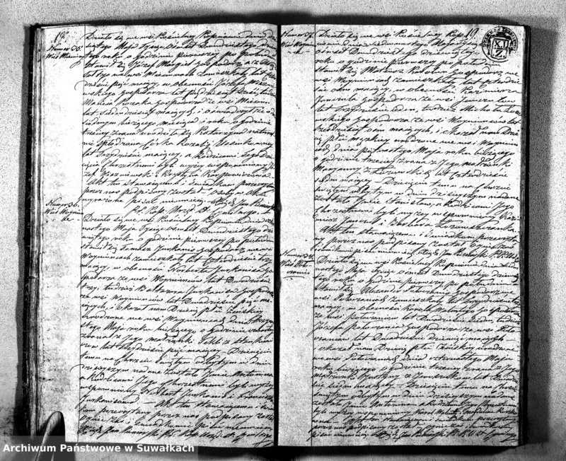 image.from.unit.number "Kięga Duplikatu Zawierająca w sobie Akta Stanu Cywilnego od dnia 1-go Stycznia do dnia ostatniego Grudnia 1829 r. Urodzonych, Zaślubionych i Zmarłych w Parafii Kopciowskiey pro 1829 roku"