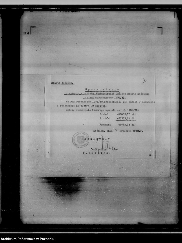 Obraz 11 z jednostki "Akta dotyczące miasta Kościan - daniny komunalne"