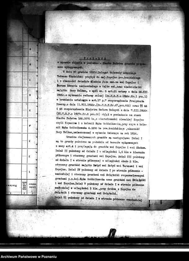 Obraz 5 z jednostki "Odprawy z art. 44 ustawy o wykonaniu reformy rolnej dla byłej służby folwarcznej z przymusowo wykupionej części majątku Kopojno powiatu konińskiego"