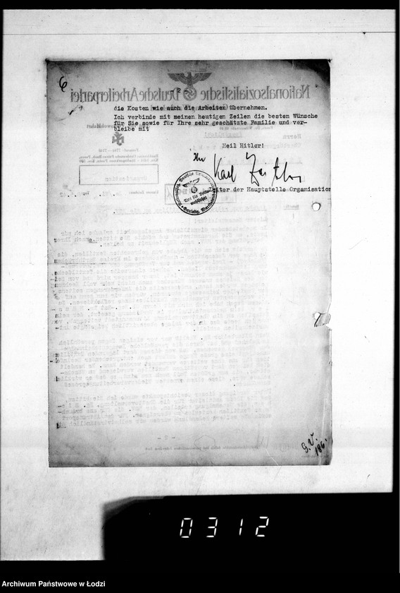 Obraz 10 z jednostki "Kleiderkammer. [Sprawa dostaw dla NSV]"