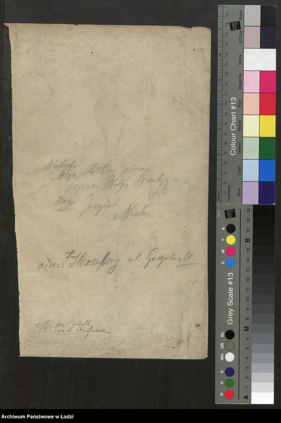 Obraz 2 z jednostki "Plan młyna motorowego należącego do firmy Lewkowicz L. i Spółka w Wieluniu przy drodze do Caszyna, Wieluń 1927"