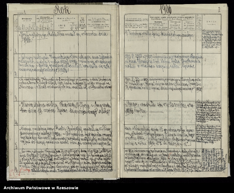 image.from.unit.number "Księga urodzeń dla miejscowości Sanok"