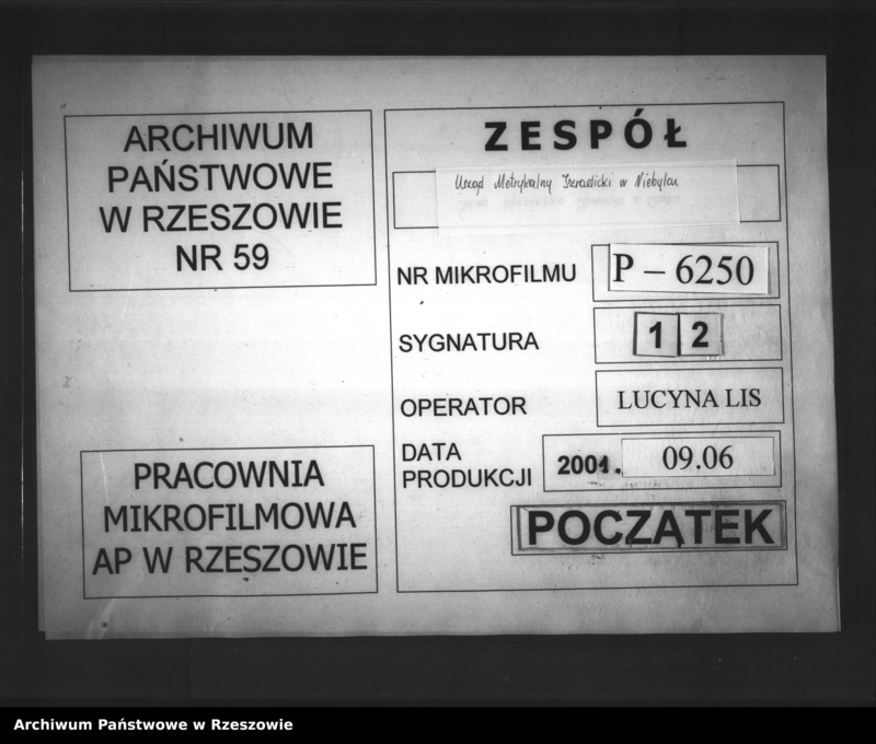 image.from.unit.number "Duplikat księgi urodzin izraelickiego okręgu metrykalnego w Niebylcu"