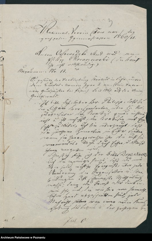 Obraz 6 z jednostki "A. betr. Anton Ossowidzki, Stud. med. und die Schülerverbindung Krakus auf dem Gymnasium zu Lissa"