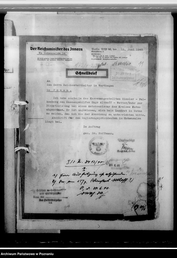 Obraz 15 z jednostki "Nazwiska 15 urzędników, ubiegających się o zatrudnienie w Kraju Warty"