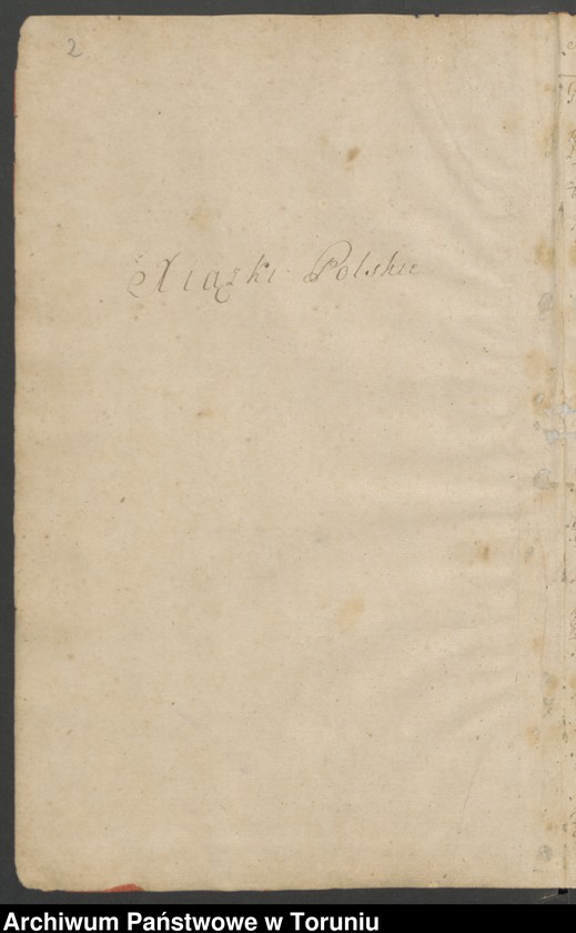 Obraz z jednostki "Catalogus librorum in Bibliotheca Navrensi Kruszynscyana existentium in anno 1780 conscriptus"