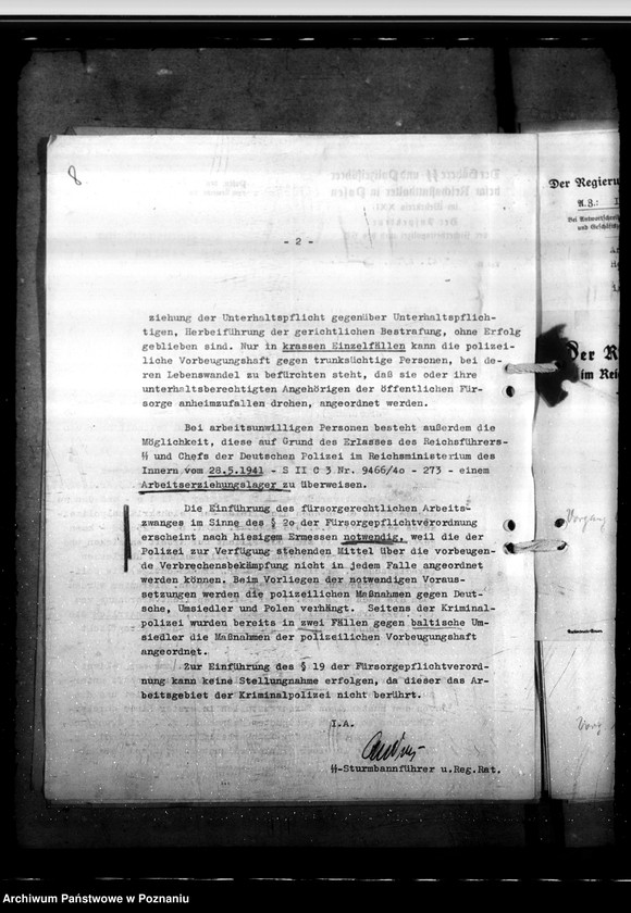 Obraz 12 z jednostki "Einwesung ins Arbeitshaus"