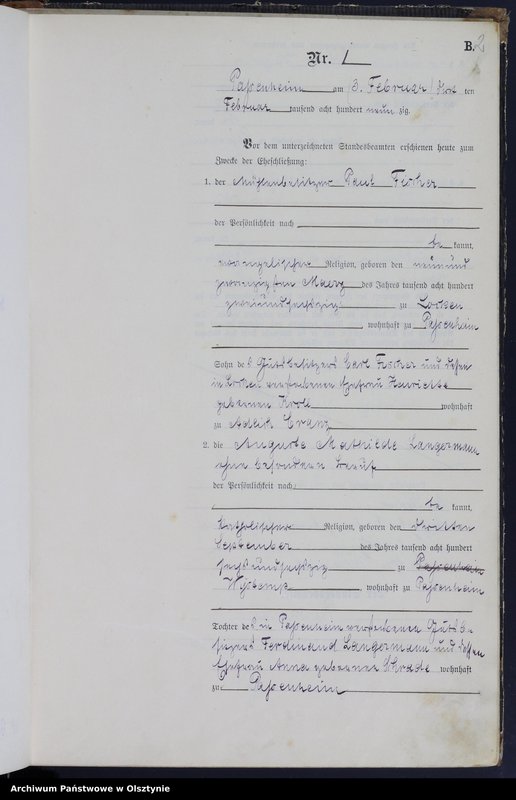 image.from.unit.number "Heiraths-Haupt-Register Nr 1 - 11"