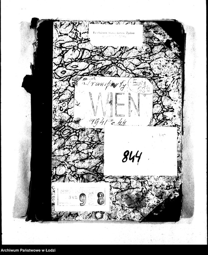 Obraz 3 z jednostki "[Wykazy imienne Żydów zagranicznych wsiedlonych do getta]"