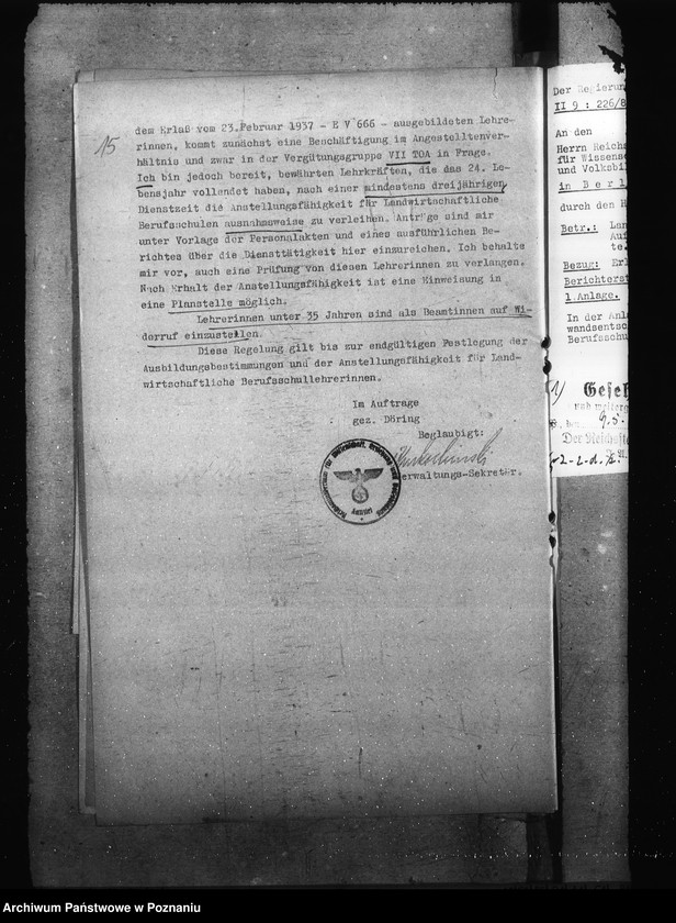 Obraz 19 z jednostki "Landwirtschaftliche Berufsschulen"