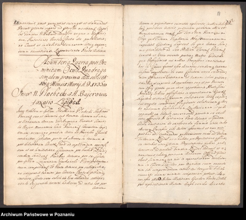 Obraz 19 z jednostki "Liber actorum officii consularis civitatis Posnaniae."