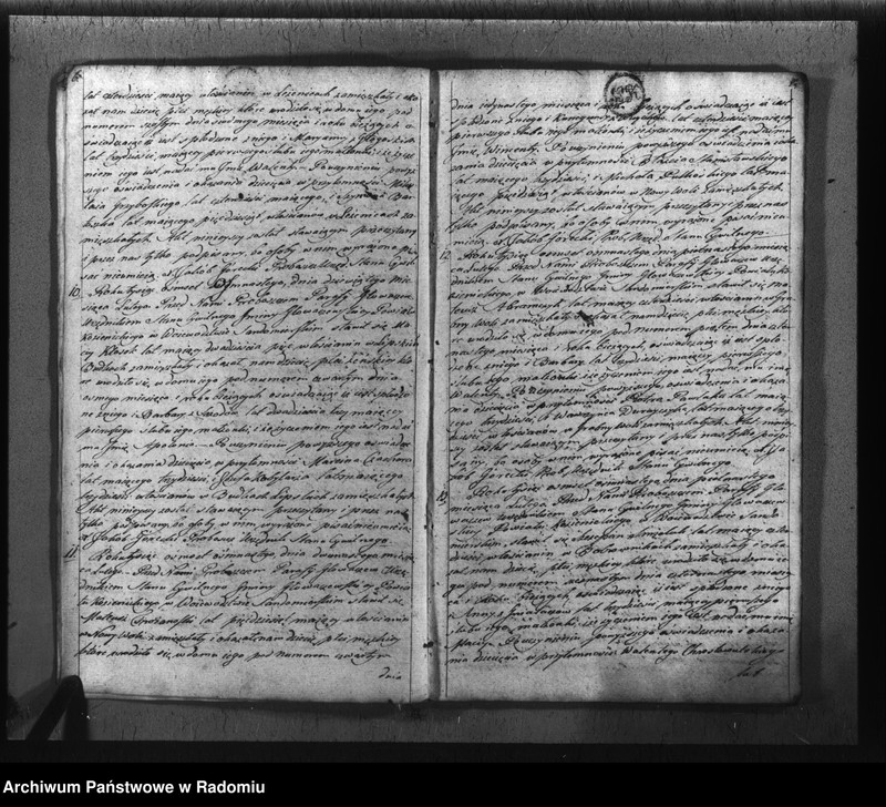 image.from.unit.number "Księga akt cywilnych gminy Głowaczew na rok 1818"