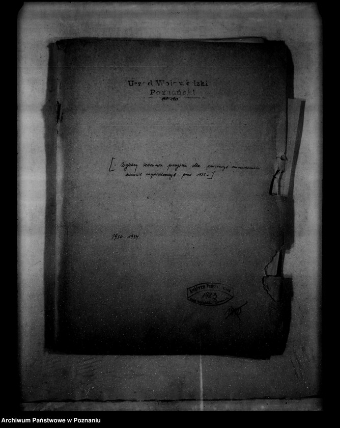 Obraz 4 z jednostki "/Wykaz szacunku przyjęcia dla państwowych nieruchomości ziemskich rozparcelowanych przed 1932/"