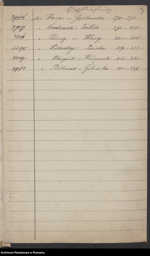 Obraz 5 z jednostki "Die von den Verlobten zum Aufgebot beigebrachten Urkunden pro 1877"