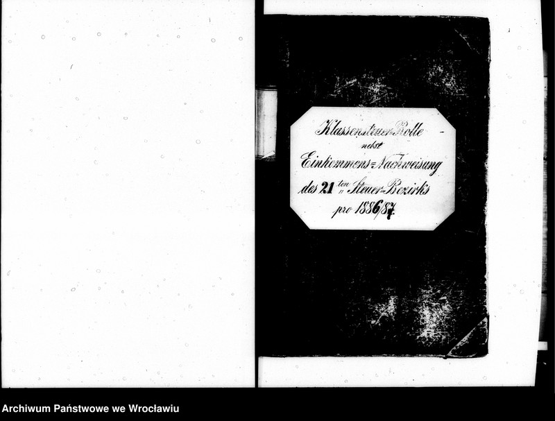 image.from.unit.number "Klassensteuerrolle nebst Eikommens - Nachweisung"