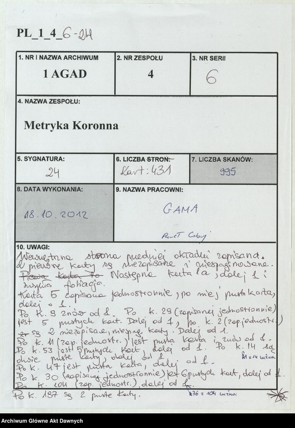 image.from.unit.number ""Acta decretorum Sae Rae Mtis Judicii Referendarialis Regni regnante - - Augusto III rege Poloniae - - Ad Relationem - - Antonii Sebastiani Dembowski, Antonii Łodzia Poniński, Josephi in Załuskie Załuski praepositi Varsaviensis etc. referendariorum. In annis 1735, 36, 38, 39, 40, 43, 44, 45, 46, 47, 48 et 49 emanatorum. Post fata generosi Michaelis Nagrodzki iudicii eiusdem notarii cura et impensis generosi Ioannis Nepomuceni Słomiński Metrices Regni praefecti completa et compactata Varsaviae"."
